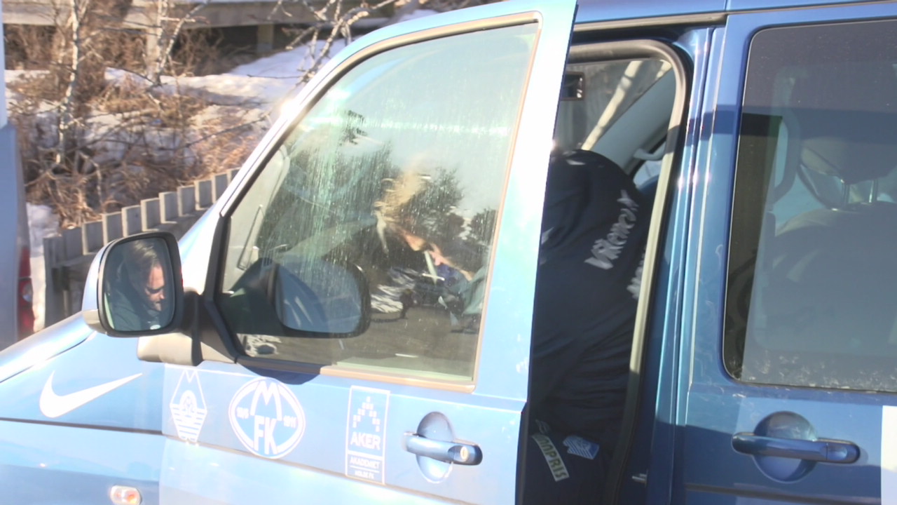 Trenerne på sesongkortbesøk